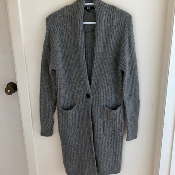 Uniqlo Wool Knit Coat - Picture 1 of 4